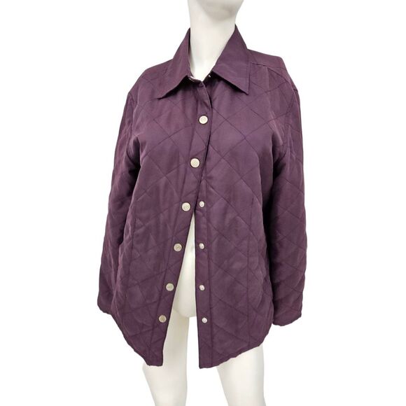 Gander Mountain Jackets & Blazers - Gander Mountain Purple Quilted Jacket Womens Medium